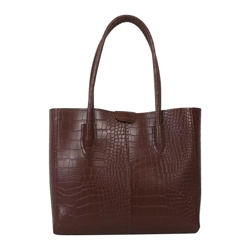 Spring New Large-Capacity Casual Tote Shoulder Bag