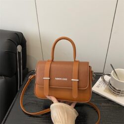 Fashion & Leather Double Line Premium Bag