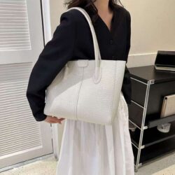 Spring New Large-Capacity Casual Tote Shoulder Bag
