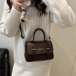 Fashion & Leather Double Line Premium Bag